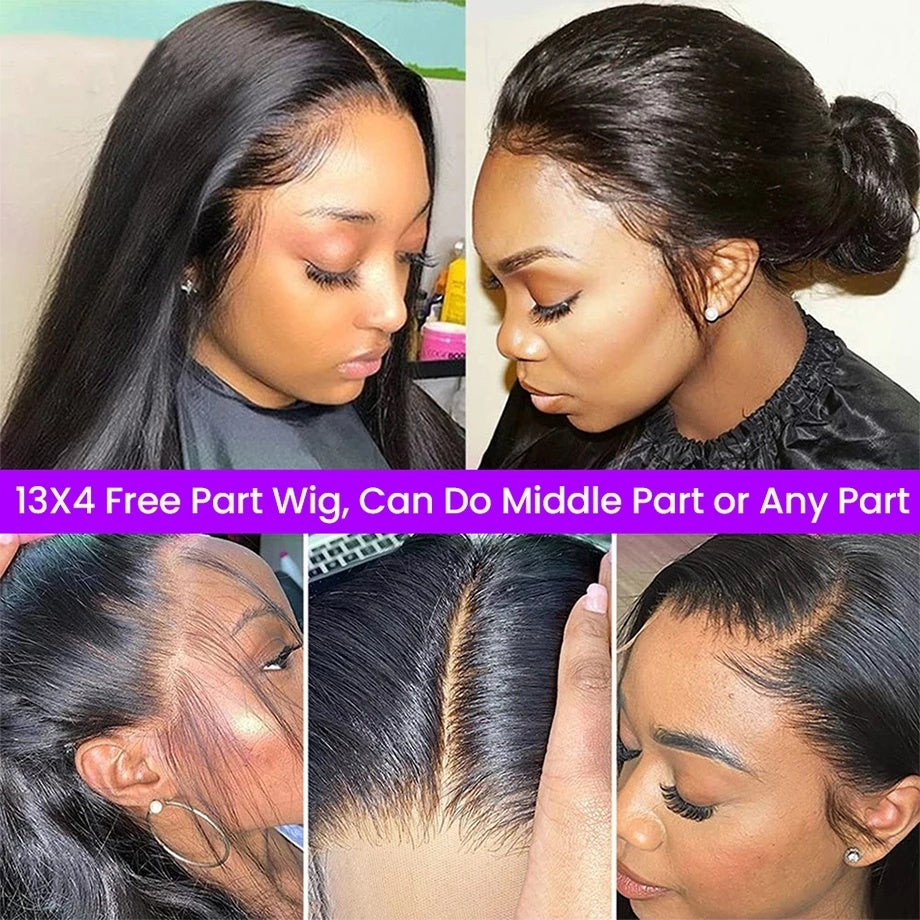 Brazilian Straight Lace Front Wigs