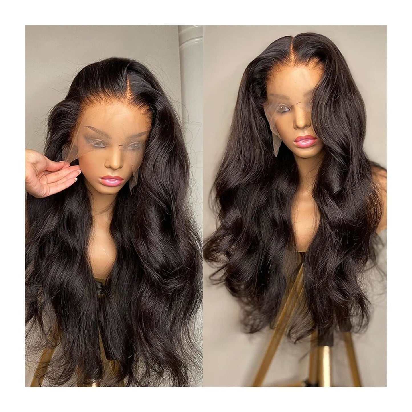 Long Curly Wave Full-head Wigs