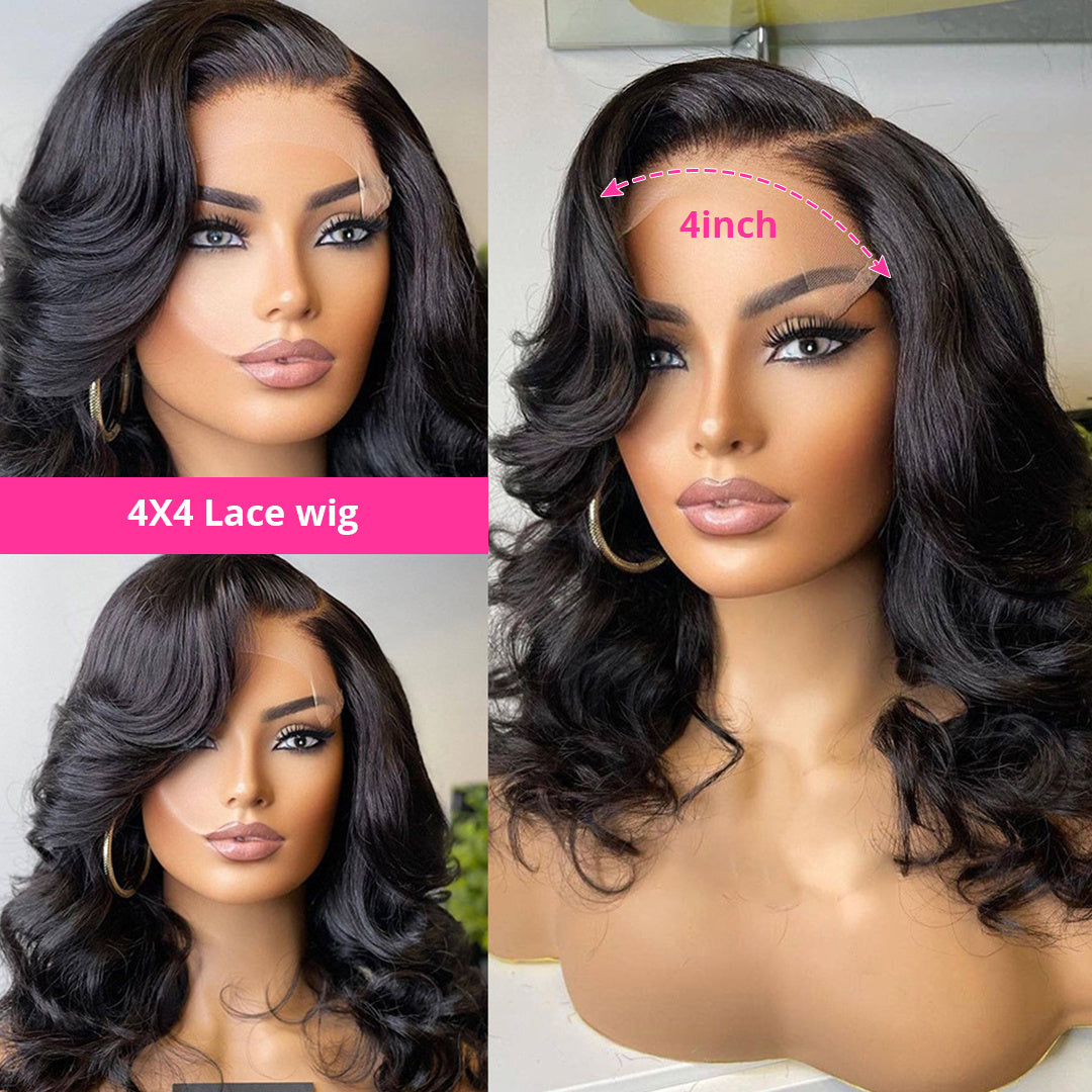 Brazilian Lace Front Bob Wigs