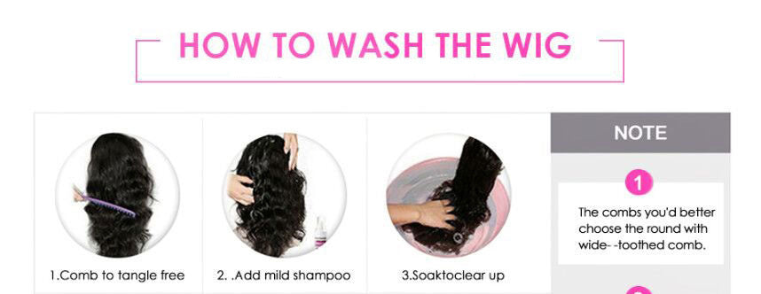 Brazilian Water Wave Headband Wigs