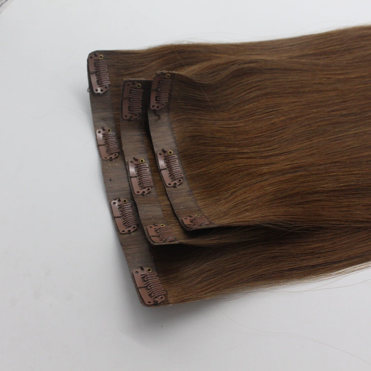 Clip Hair in Human Hair Extensions