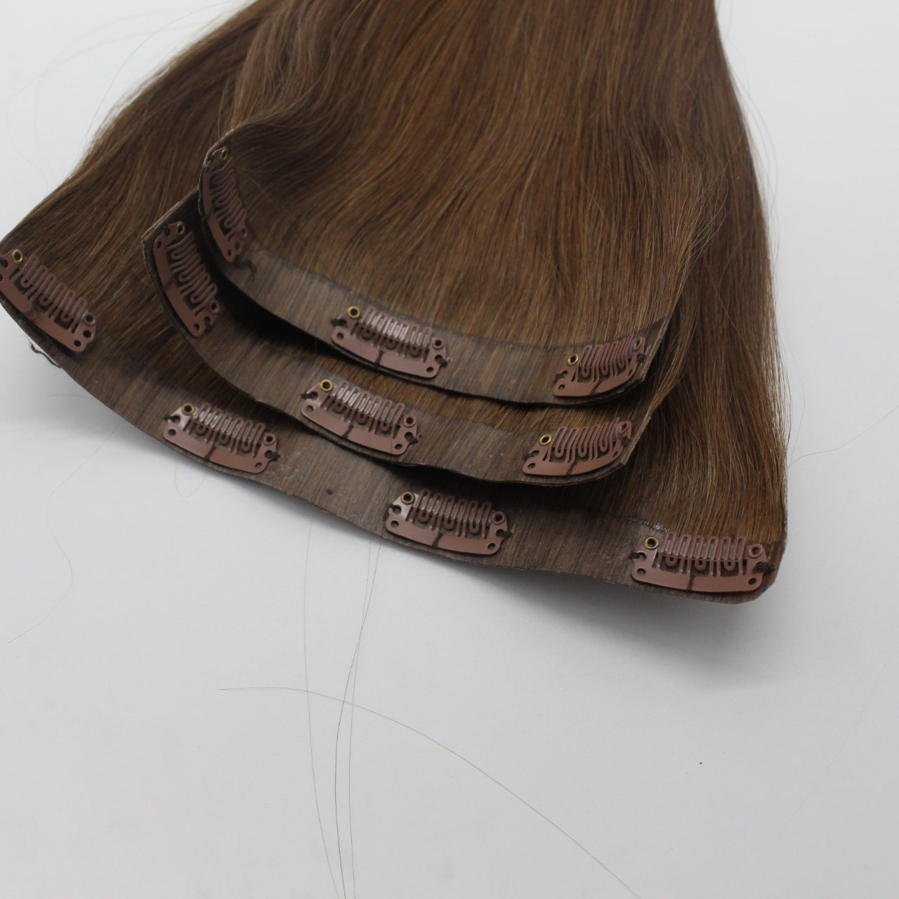 Clip Hair in Human Hair Extensions