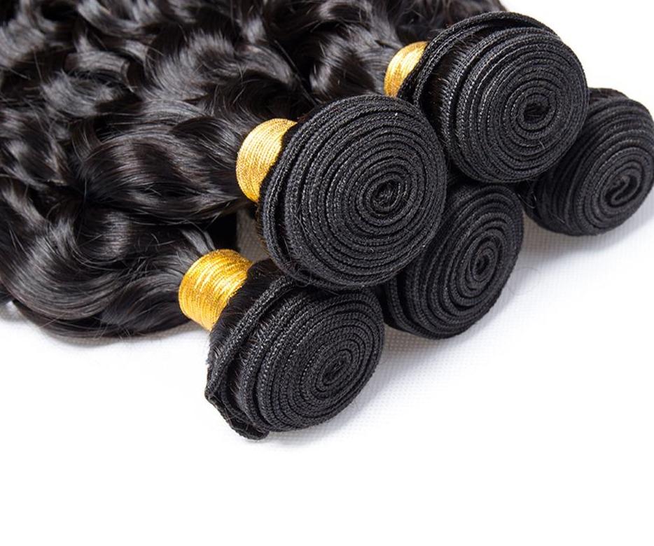 BeuMAX 10A Grade 3/4 Bundles Jerry Curl Peruvian Human Hair Extensions Cerise Alfie