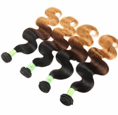 Body Wave Ombre Hair Curtain Bundles