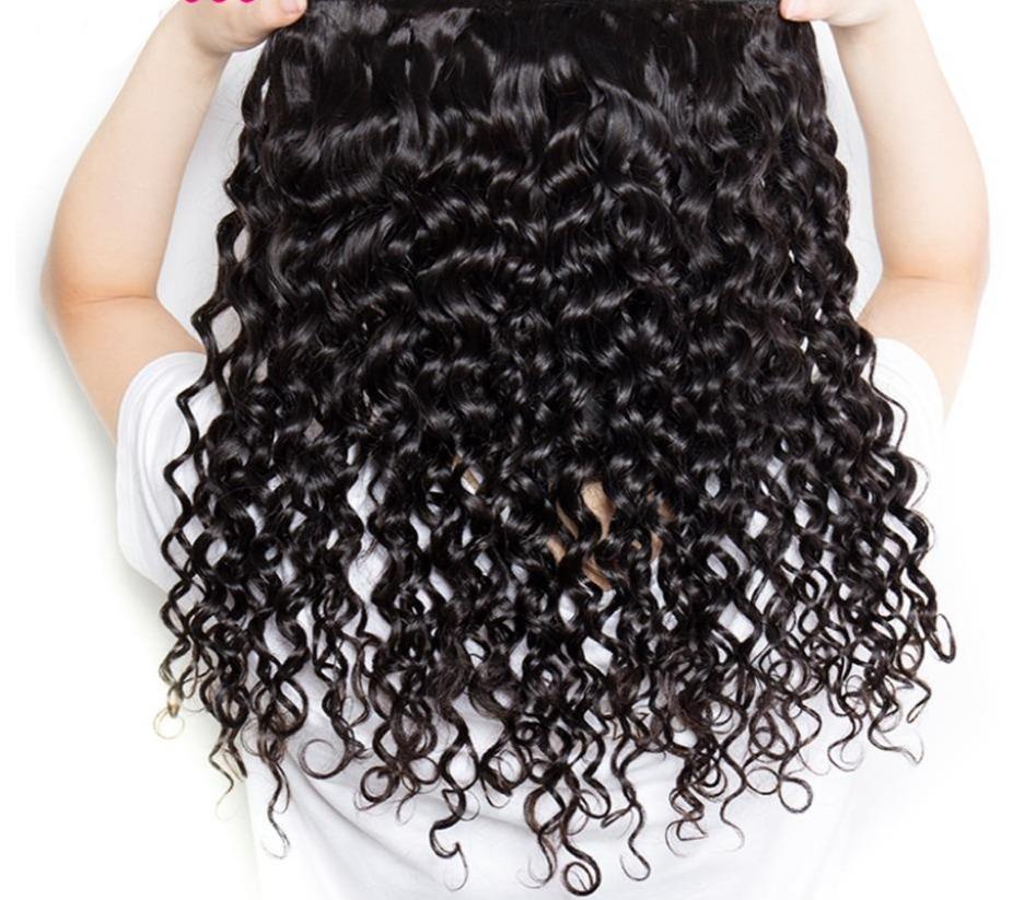 BeuMAX 10A Grade 3/4 Bundles Jerry Curl Peruvian Human Hair Extensions Cerise Alfie