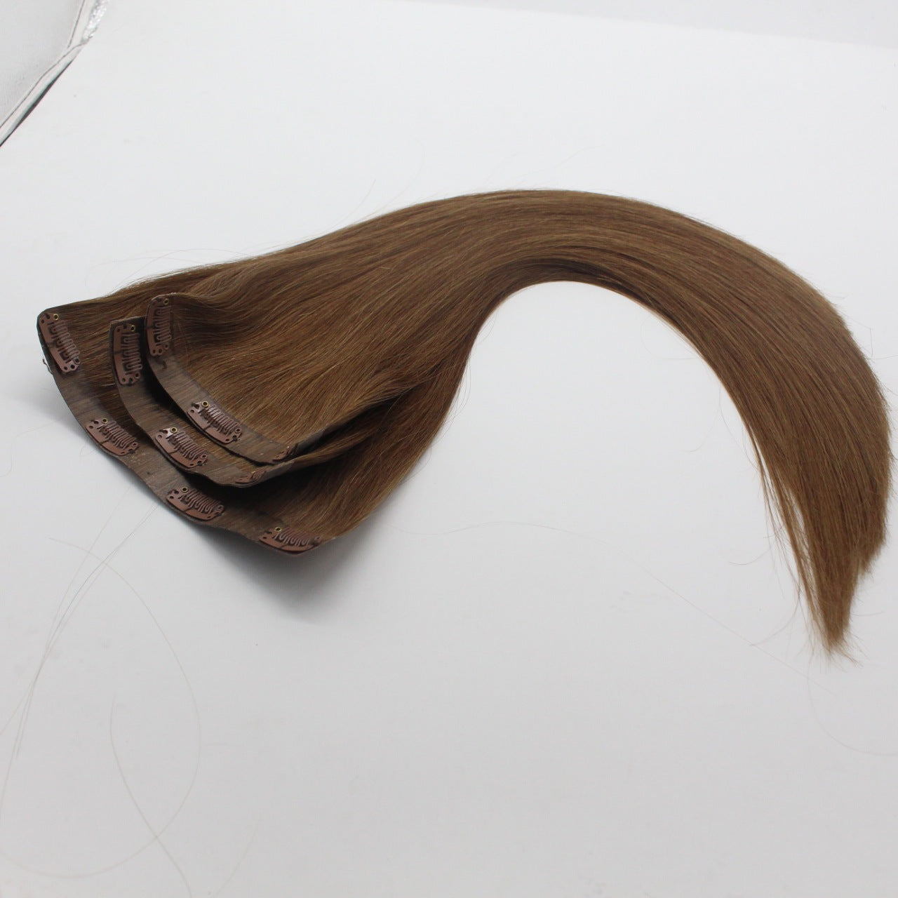 Clip Hair in Human Hair Extensions