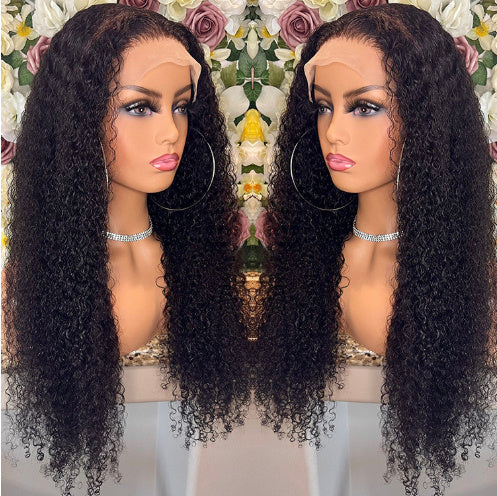 Brazilian Kinky Curly Lace Front Wigs