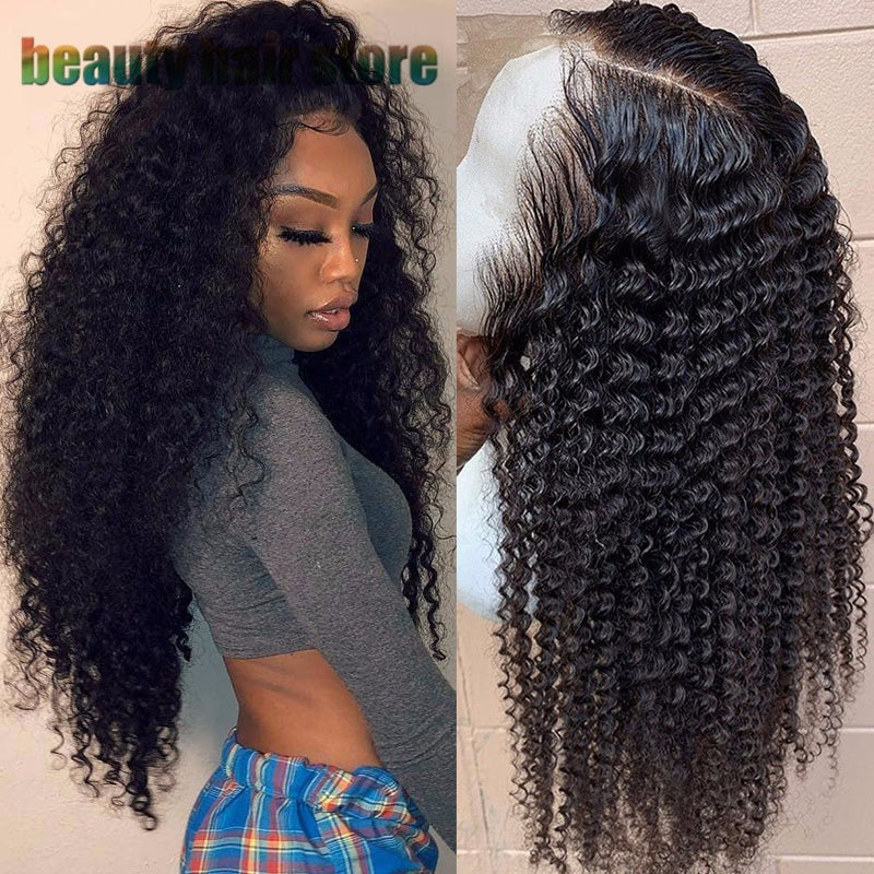 Brazilian Kinky Curly Lace Front Wigs